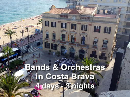 BANDAS Y ORQUESTAS EN LA COSTA BRAVA